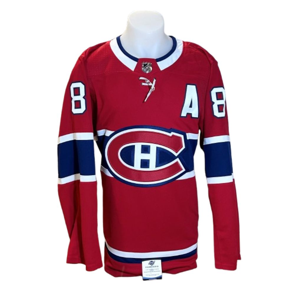 Official Adidas signed jersey - Mike Matheson adidas home east coast coa