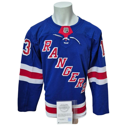 Official Adidas signed jersey - Alexis Lafrenière home UD coa