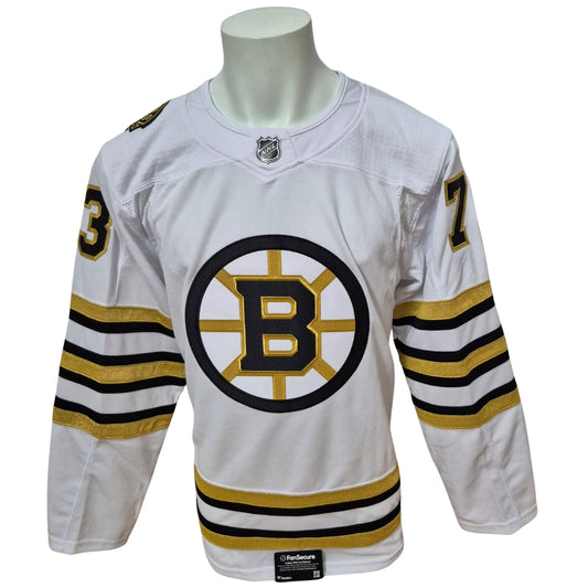 Official Adidas signed jersey - Charlie Mcavoy away centennial Fanatics coa