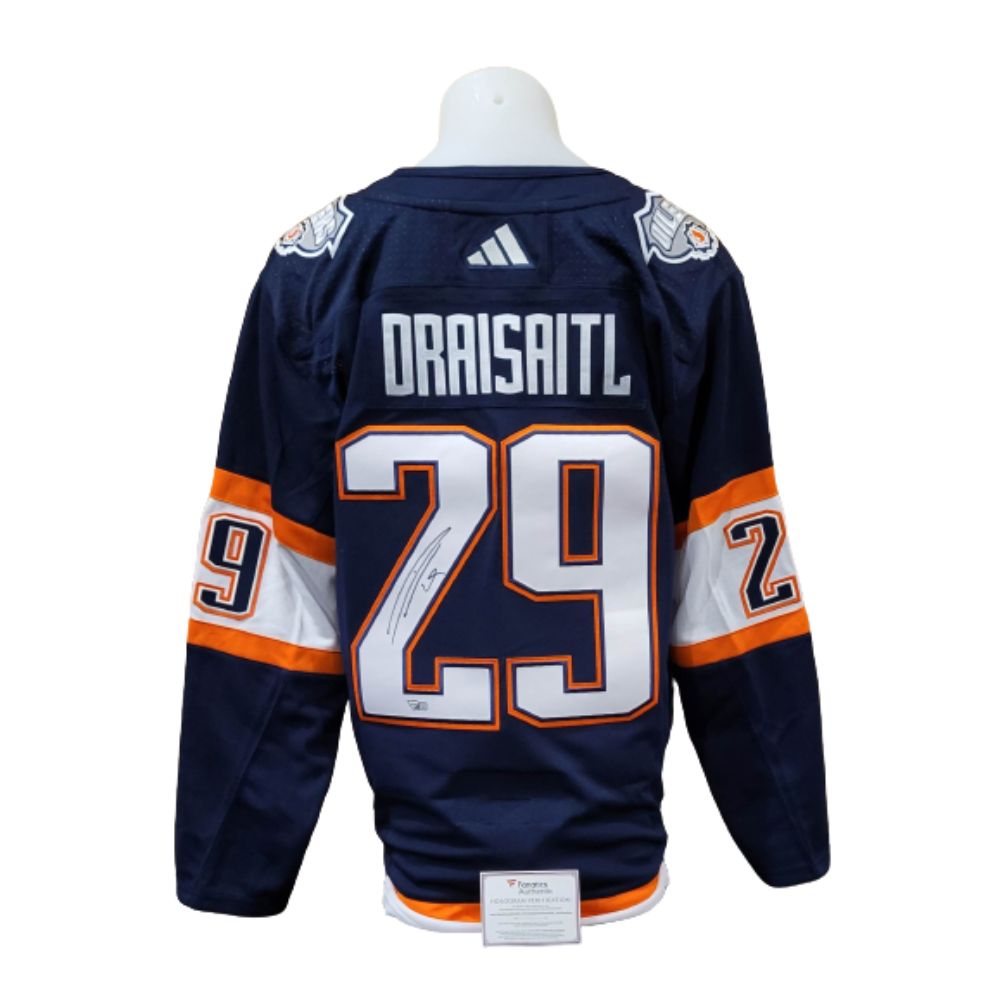 Official Adidas signed jersey - Leon Draisaitl RR 2.0 Fanatics coa