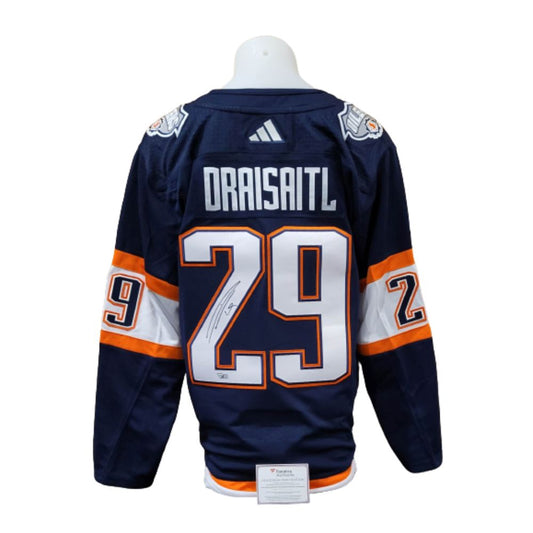 Official Adidas signed jersey - Leon Draisaitl RR 2.0 Fanatics coa