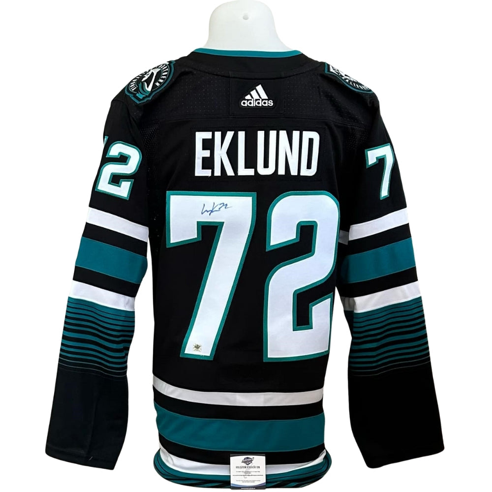 Official Adidas signed jersey - William Eklund 3rd East Coast coa