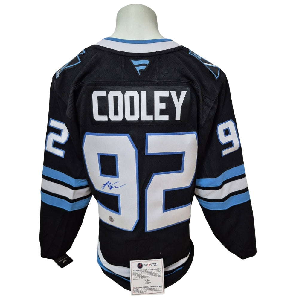 Official Fanatics Premium signed jersey - Logan Cooley home Ajs coa