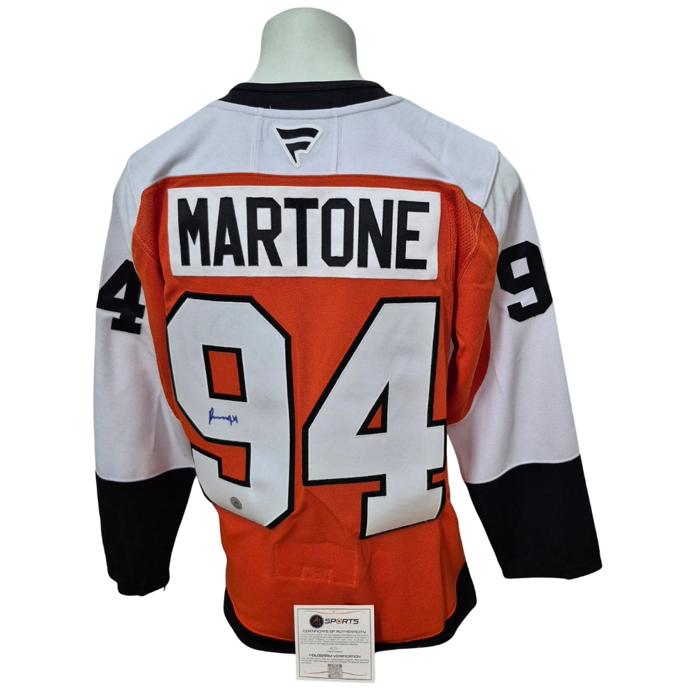 Official Fanatics Premium signed jersey - Porter Martone home Ajs coa