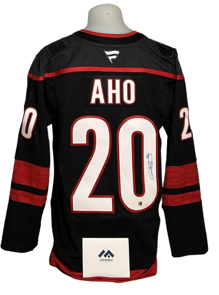 Official Fanatics Premium signed jersey - Sebastian Aho third Memorable coa