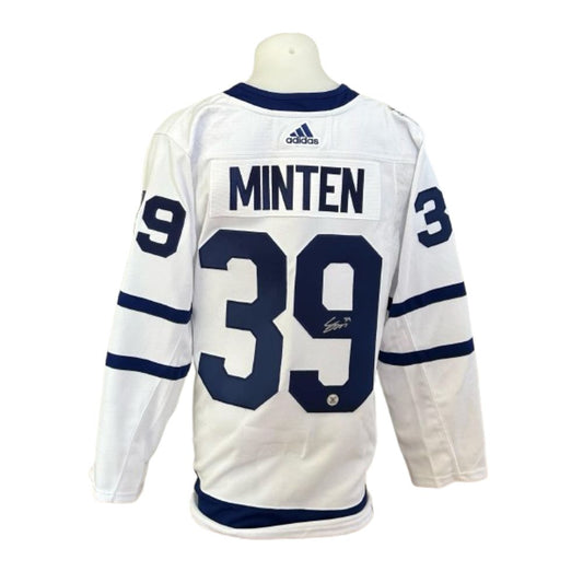 Official Adidas signed jersey - Fraser Minten away TS memorabilia coa